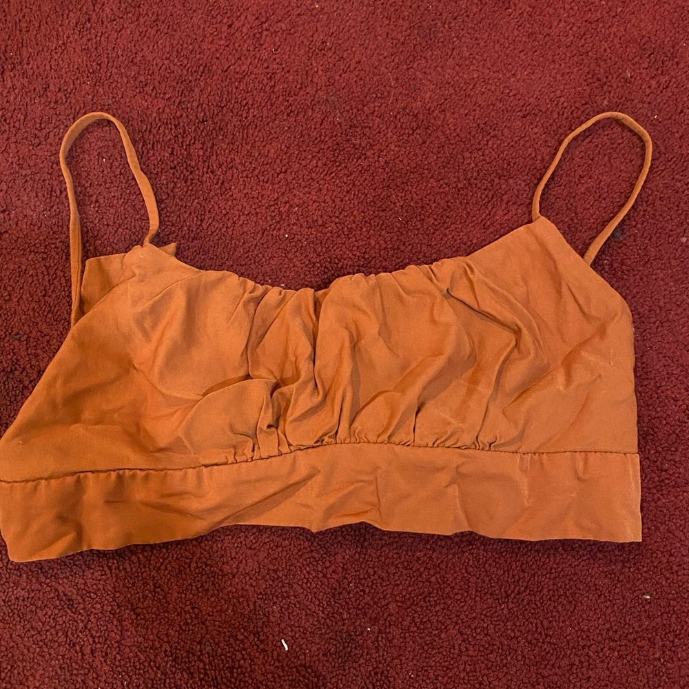 Orange Crop Top